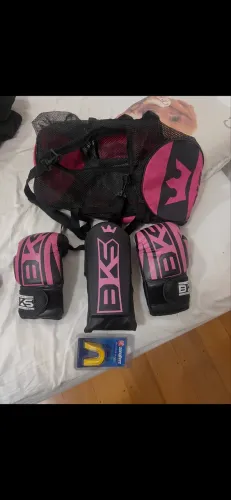 Luvas bks feminina conjunto completo