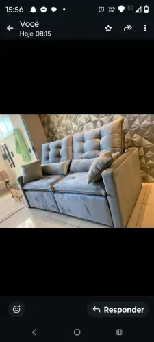 Só o luxo esse Retrátil e Reclinável 2 MTS apenas R$ 1.599 e vc só paga depois que recebe.