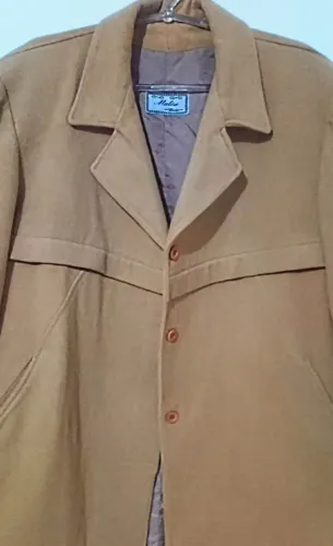 Casaco lã batida Plus Size masculino 