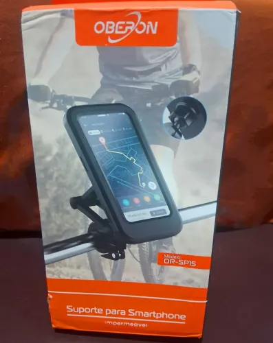 ? SUPORTE PARA CELULAR DE MOTO IMPERMEÁVEL - OR-SP15