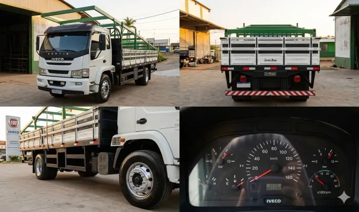 IVECO VERTIS 130V19 (2015) TOCO -  CABINE ESTENDIDA COM CAMA