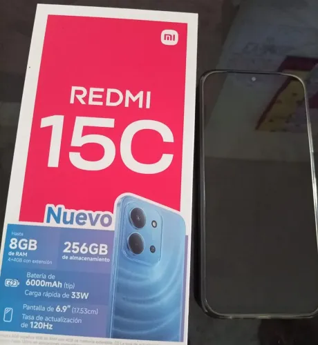 Redmi note 15 C novíssimo com caixa e carregador