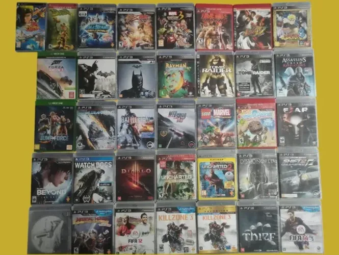 Jogos PS3 / PSP / Xbox One / Novos / Raros / Usados / Colecionador / Edição / Acessórios
