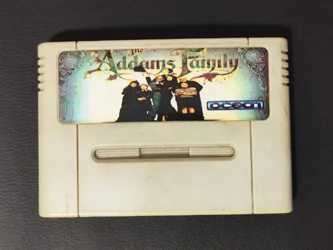 Jogo The Addams Family para Super Nintendo (SNES) Original Ocean | Cartucho Funcionando |