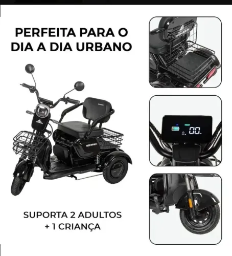 VENDO MOTO ELÉTRICA WEHAWK 800V