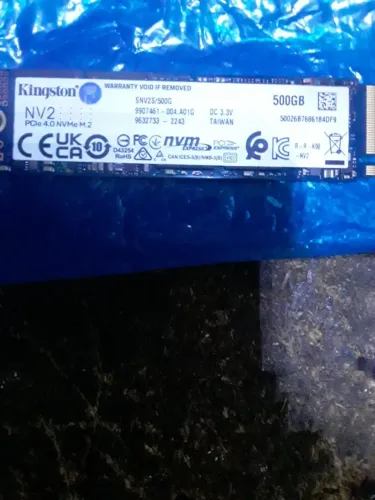 SSD Kingston NV2 500GB NVMe M.2 PCIe 4.0