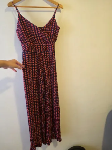 Macacão Midi Wide Leg