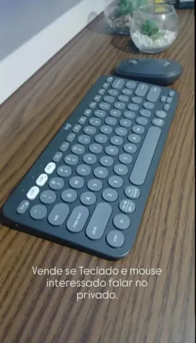 Teclado e mouse Logitech