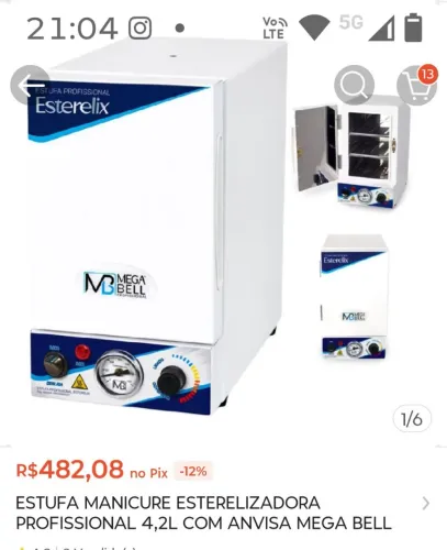 Estufa / esterilizadora