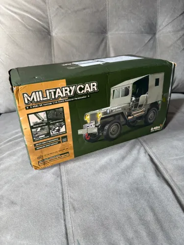 JEEP WILLYS MILITAR RC ESCALA 1:10
