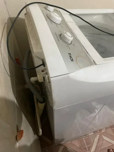 máquina de lavar continental 10kg evolution - liga e funciona (precisa de reparo)