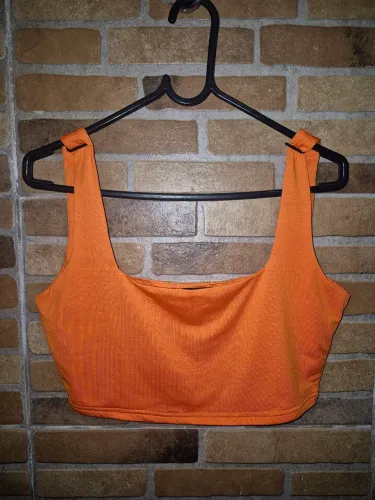 Top shein laranja M