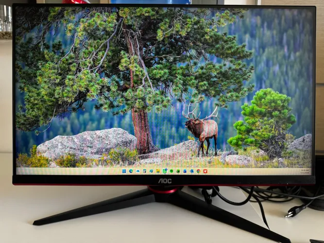 Monitor Gamer AOC Hero 24 - IPS 144Hz 1ms FreeSync - Excelente Estado
