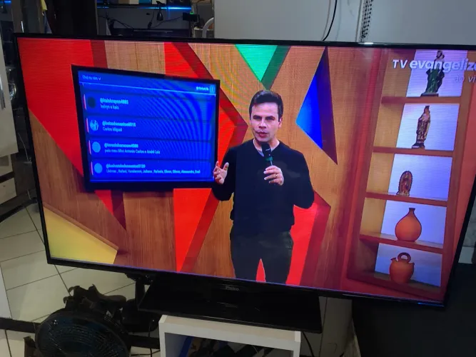 Tv Philco smart 55 leia a descrição