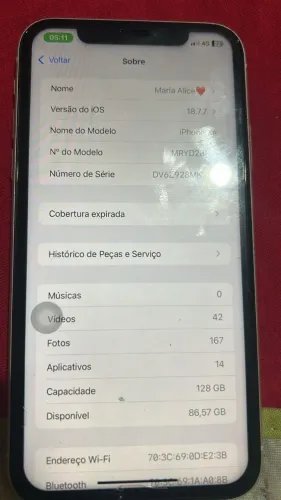 iPhone xr 128 gb impecável