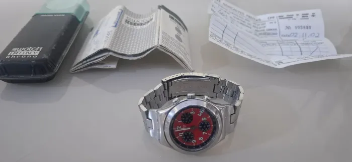 Relogio Swatch Red Agent