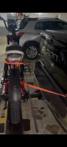 Suporte para transportar moto
