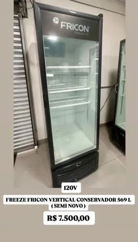 Freezer fricon vertical 569 L