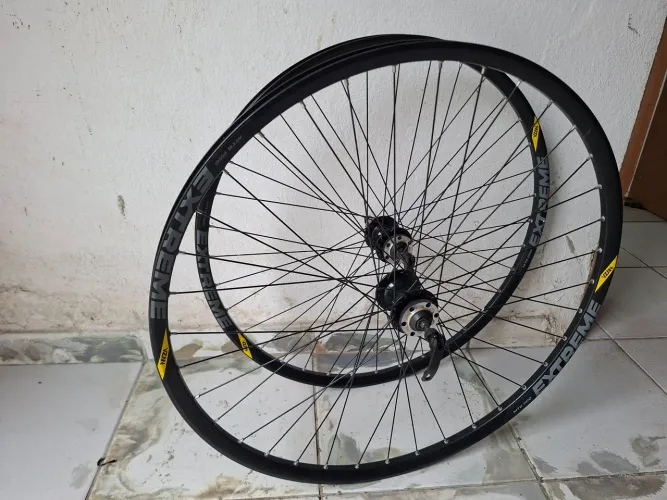 Jogo de roda completo, cubo GTS k7 - Jante Vzan Extreme raida