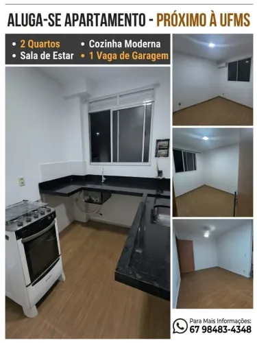 Apartamento CASTEL FRANCO próximo UFMS