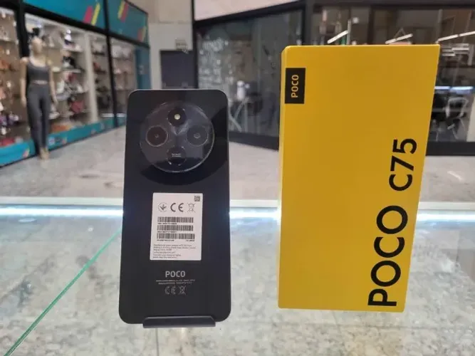 Parcelamos no BOLETO - Xiaomi Poco C75 128GB - Aprovamos Negativados!