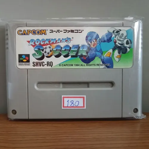 MEGAMAN'S SOCCER SUPER NINTENDO (SNES)
