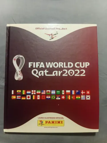 Álbum da copa 2022 completo