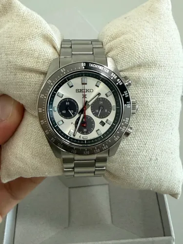 Seiko Prospex Speedtimer SSC911P1 Solar Panda Full Set Modelo 2026 NEGOCIÁVEL