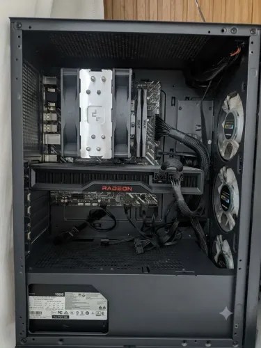 KIT GAMER CPU, PLACA MÃE, GPU RX6750 XT