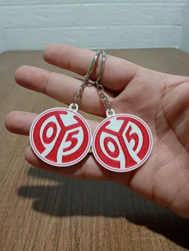 Kit 2 chaveiros do MAINZ 05