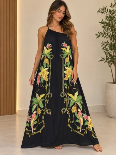 Vestido Farm Riqueza Tropical 