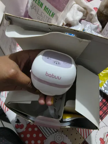 Bomba Extratora De Leite Elétrica Dupla Babuu Hands-Free Sem Fio