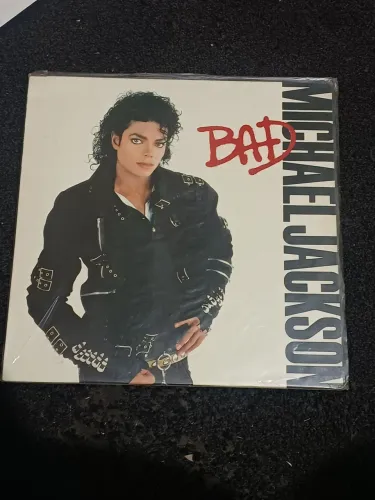 LP Vinil Michael Jackson Bad 1987 Prensagem Brasileira Epic