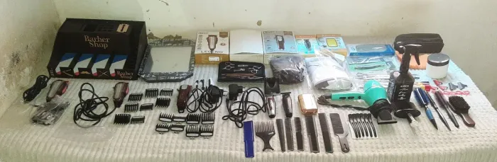 VENDO KIT DE BARBEIRO COMPLETO PROFISSIONAL 