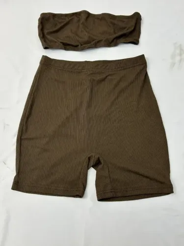 Conjunto Feminino Bermuda e Top Shein