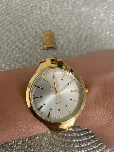 Relógio Feminino Olora AL2035FAL Dourado - Elegante