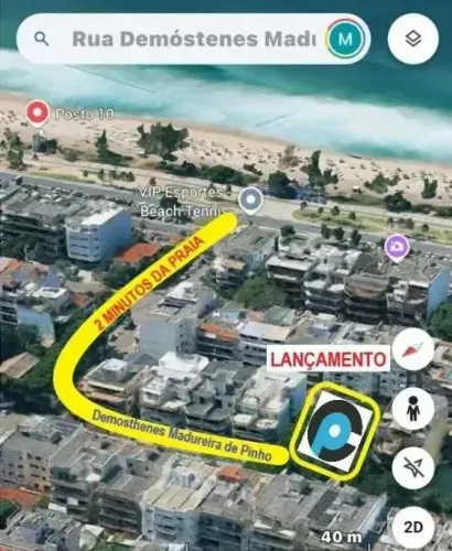 COBERTURAS LÂMINAS GIGANTES NA PRAIA EM PRÉDIO BAIXO NA PLANTA