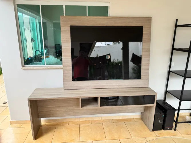 Rack com Painel para TV em MDF
