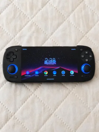 ? Retroid Pocket 5 COMPLETO - Impecável + Acessórios ?