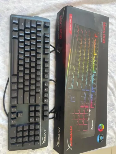 Teclado mecanino Hyperx Mars rgb