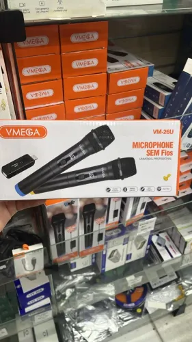 MICROFONE SEM FIO DUPLO
