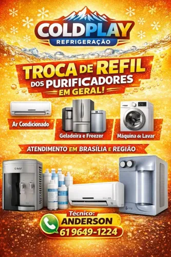 Conserto e manutenção geladeira e bebedouros 