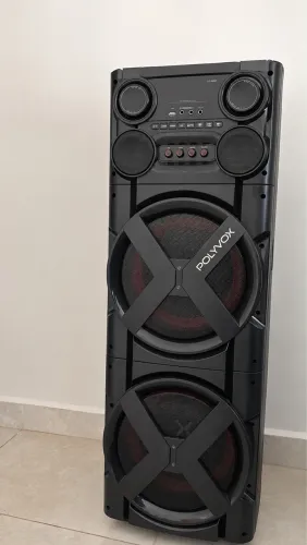 Caixa de Som Polyvox Torre Potente - Excelente Estado