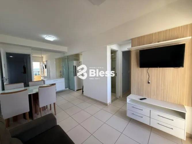 Apartamento mobiliado em Ponta Negra, pronto para morar no Condomínio Áurea Guedes