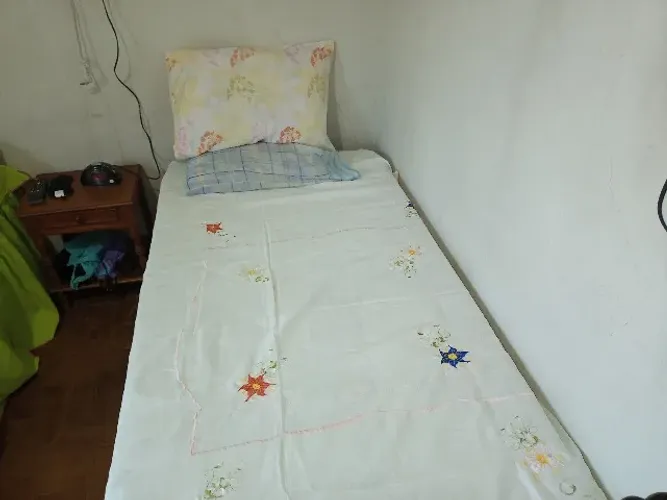 CAMA DE SOLTEIRO COM COLCHÃO ORTOPÉDICO