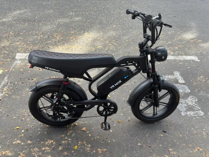 ? Bicicleta Elétrica V9 Max 1000W - Apenas 3 meses de uso - Impecável ?