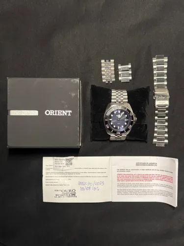 Relógio Orient SolarTech Azul MBSS1471