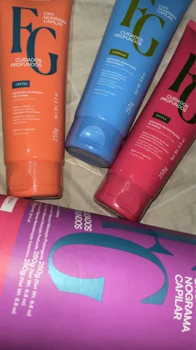 Kit Ybera Cronograma Capilar - 3 Máscaras 250g Lacradas