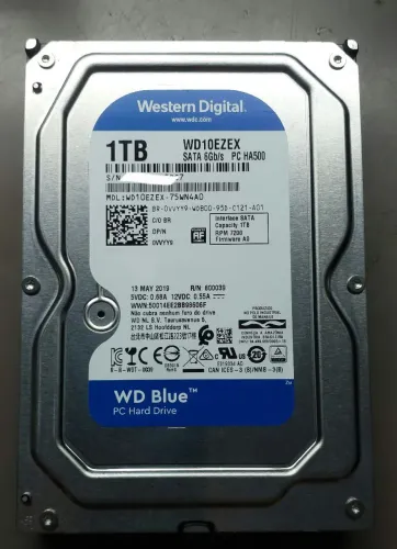 HD 1TB WD Blue Sata 