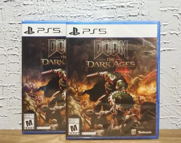 Doom The Dark Ages Ps5 Lacrado (Aceitamos seu jogo usado com pagamento)